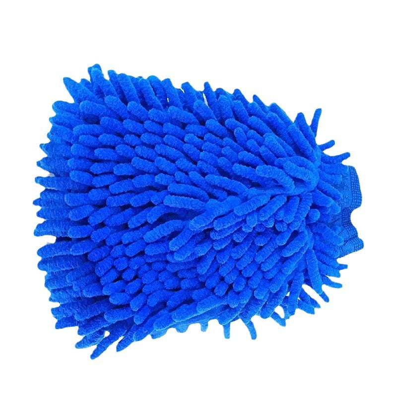 Chenille Microfiber Car Wash Mitt — Soft, Scratch